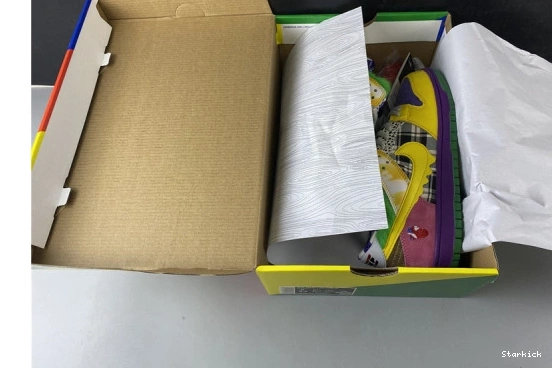 Purple Pro Yellow 318403-137 Nike Duck Low 0723